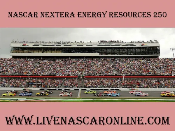 watch live nascar 2015 NextEra Energy Resources 250 live str