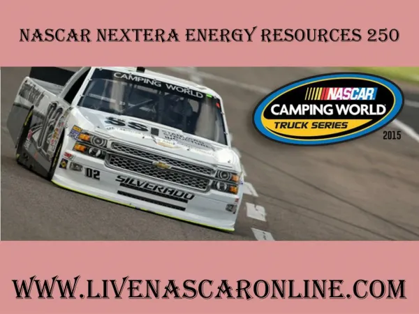 watch nascar NextEra Energy Resources 250 live streaming