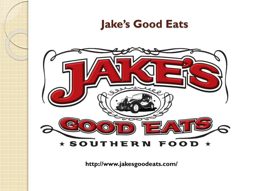 jake s good eats