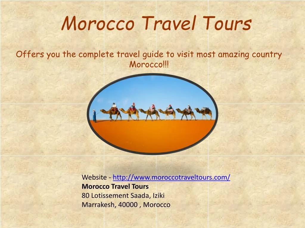 morocco travel tours