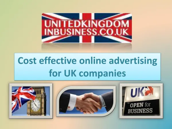 Cost effective online advertising for UK companies