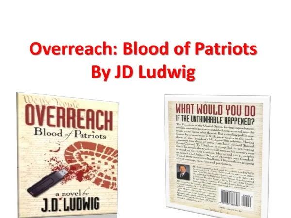 Overreach Blood of Patriots By JD Ludwig