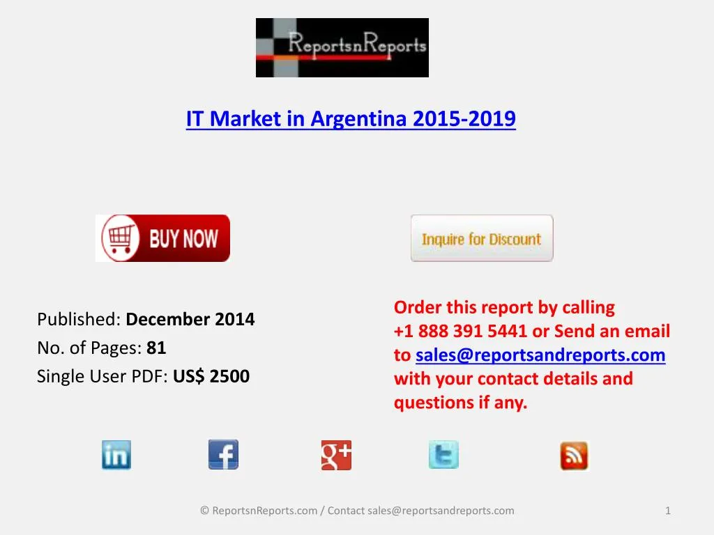 it market in argentina 2015 2019