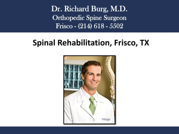 Spinal Rehabilitation, Frisco, TX
