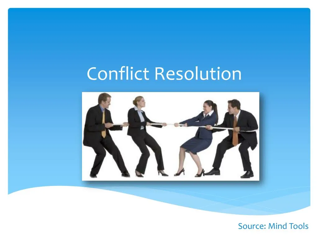 conflict resolution