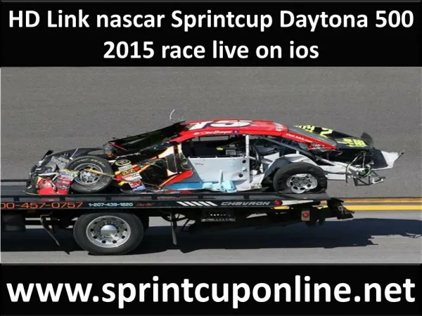 HD Link nascar Sprintcup Daytona 500 2015 race live on ios