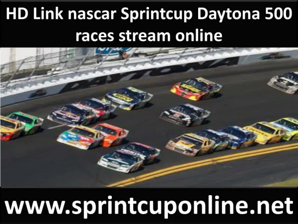 HD Link nascar Sprintcup Daytona 500 races stream online