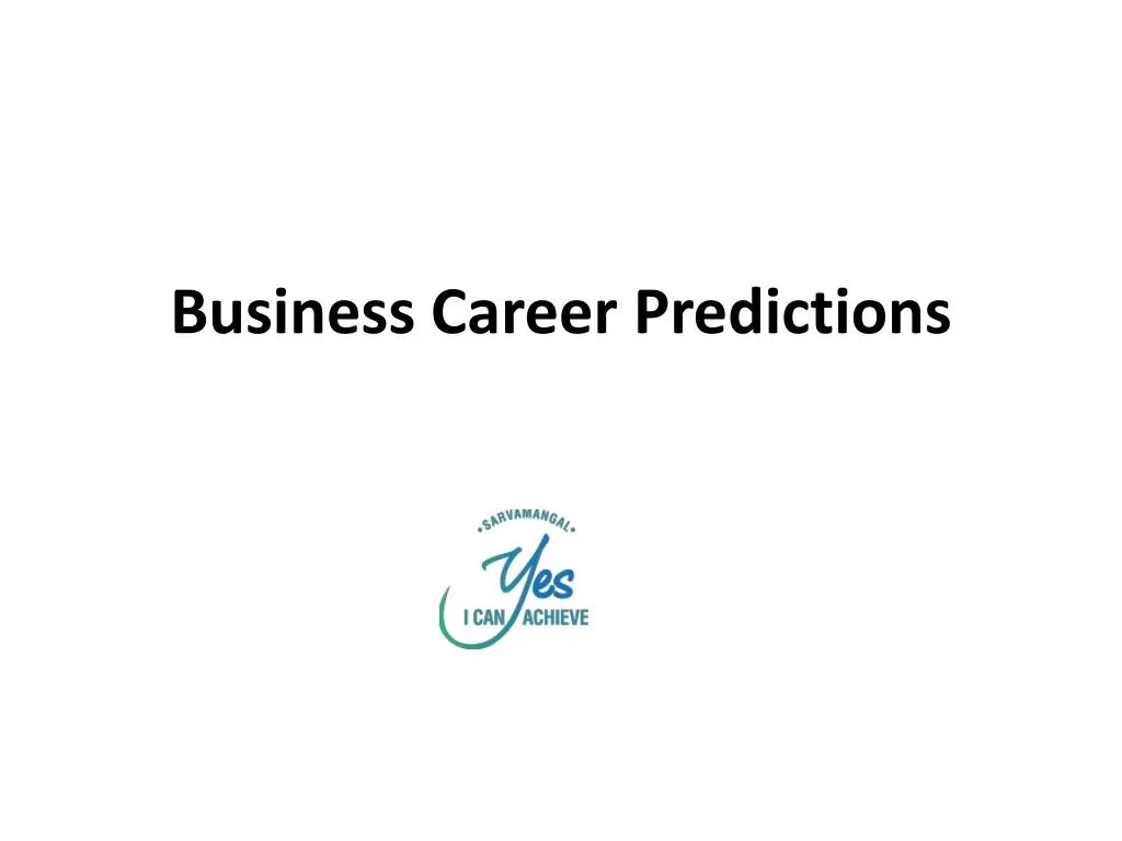 business career predictions