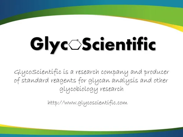 Use Glyco Scientific’s iGlycoMAb for Accurate, Comparable Gl