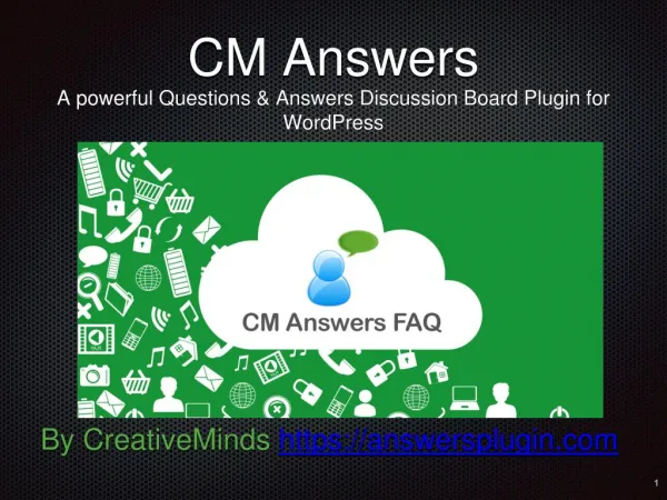 Introduction to the CM Answers Plugin for WordPress