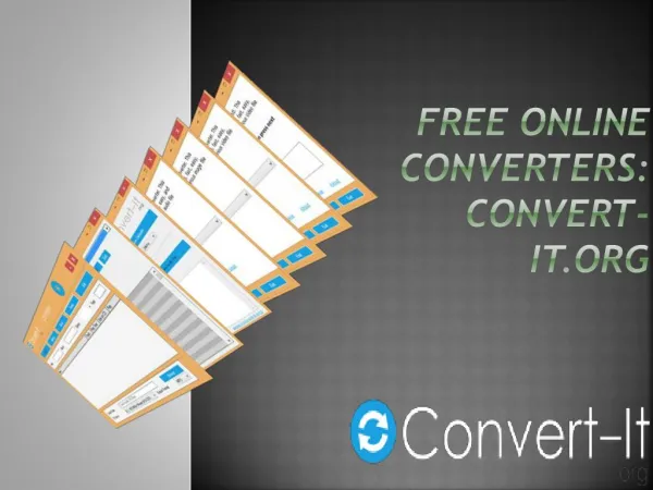 Free Online Converters Convert-it.org