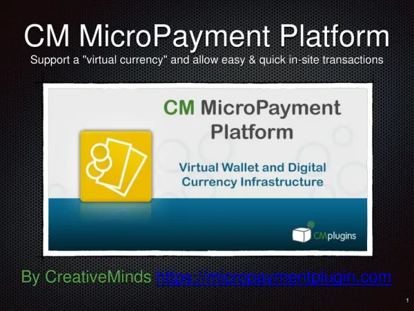 Introduction to the CM MicroPayment Plugin for WordPress