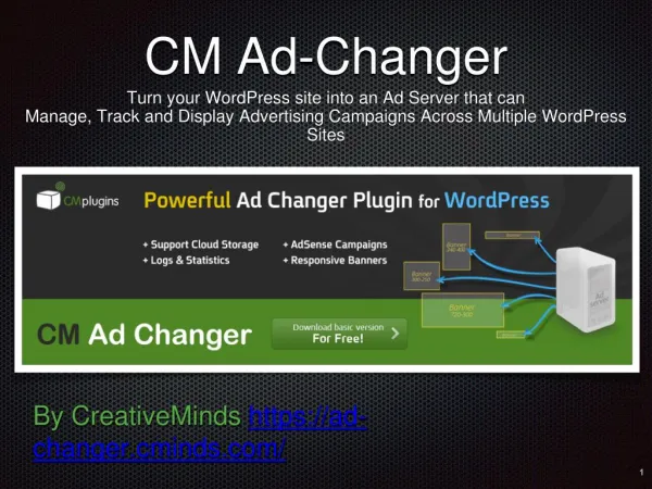 Introduction to the CM Ad-Changer Plugin for WordPress