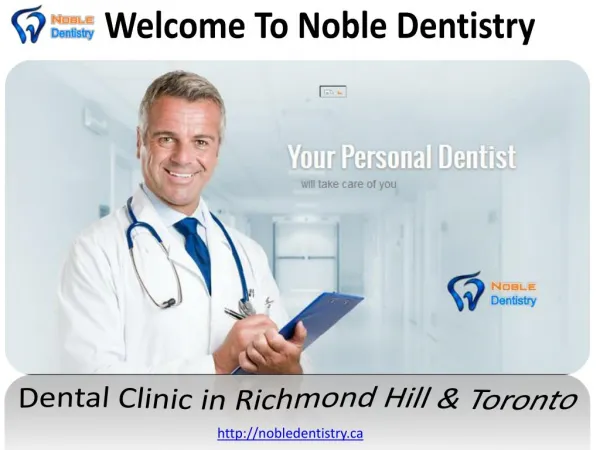 Dental Clinic in Richmond Hill & Toronto
