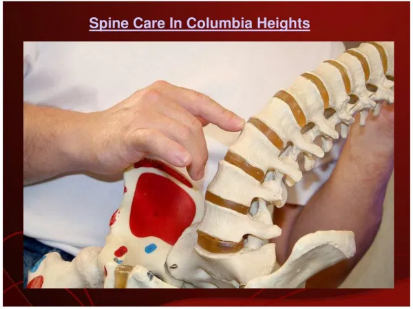 Spine Care In Columbia Heights