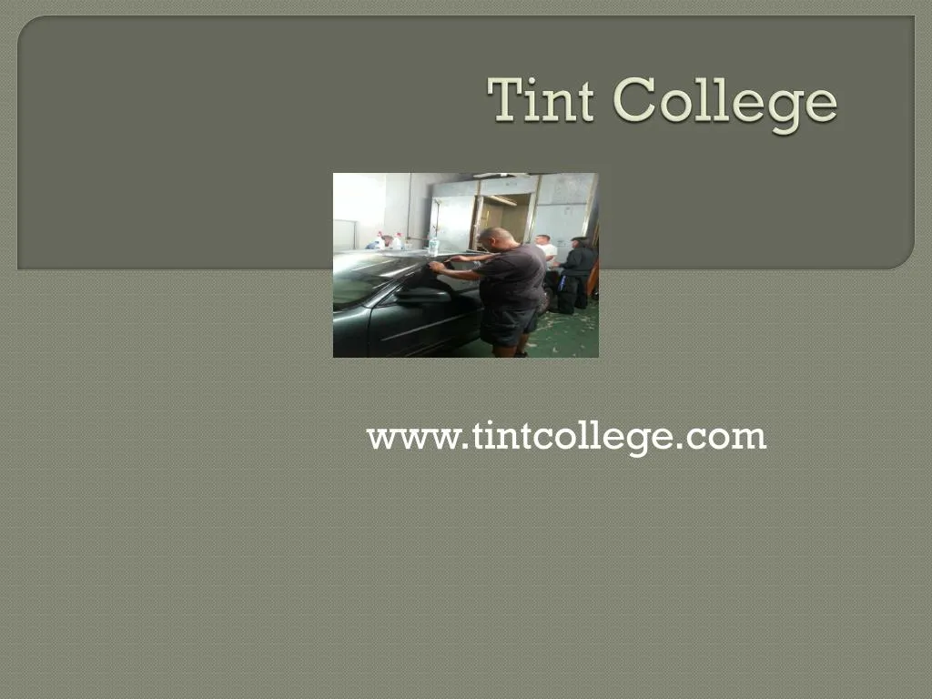 tint college