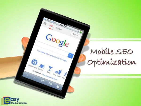 Mobile SEO Optimization - Easy Media Network