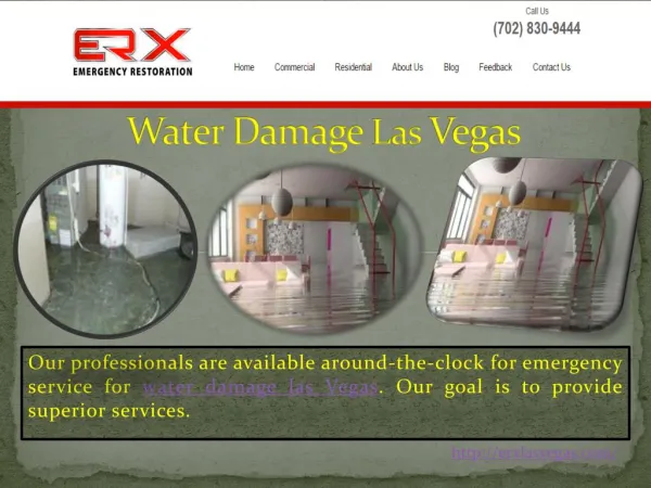 Water Damage Las Vegas