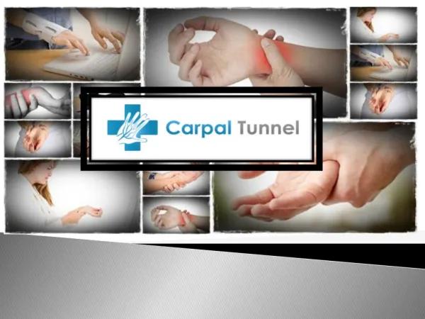 Carpal tunnel treatment