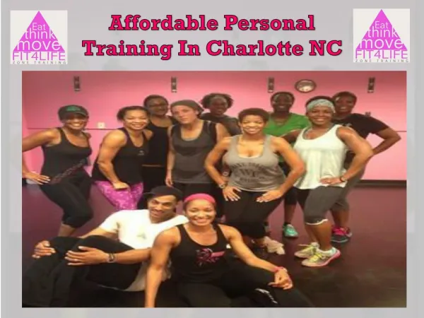 Affordable Personal Training In Charlotte NC
