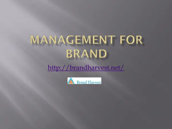 Strategic Brand Management Companies in India