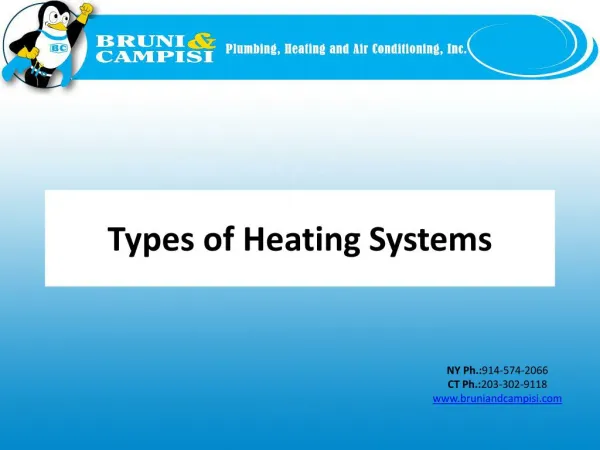 Slide: Types of Heating Systems