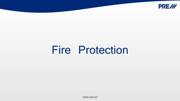 Förebyggande Brandskydd by PRE