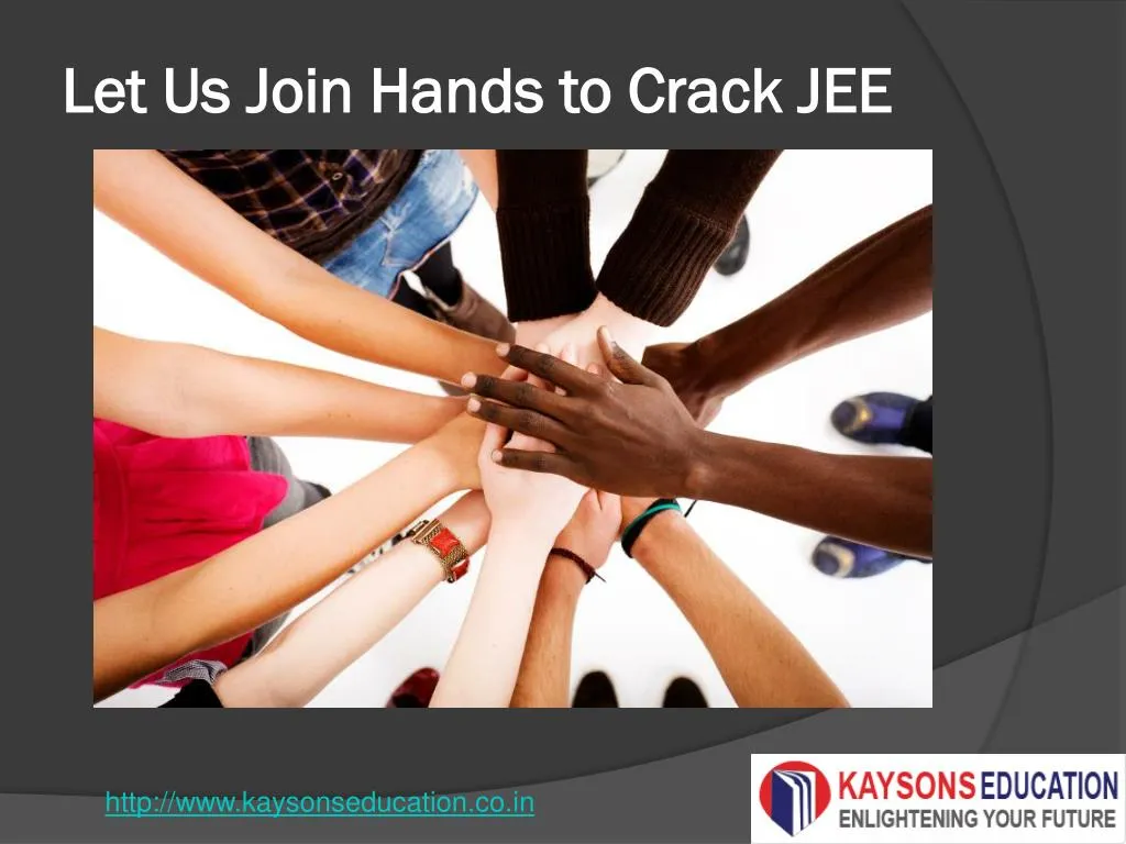let us join hands to crack jee