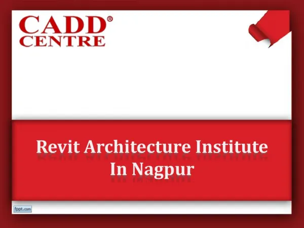 Revit Architecture Institute In Nagpur