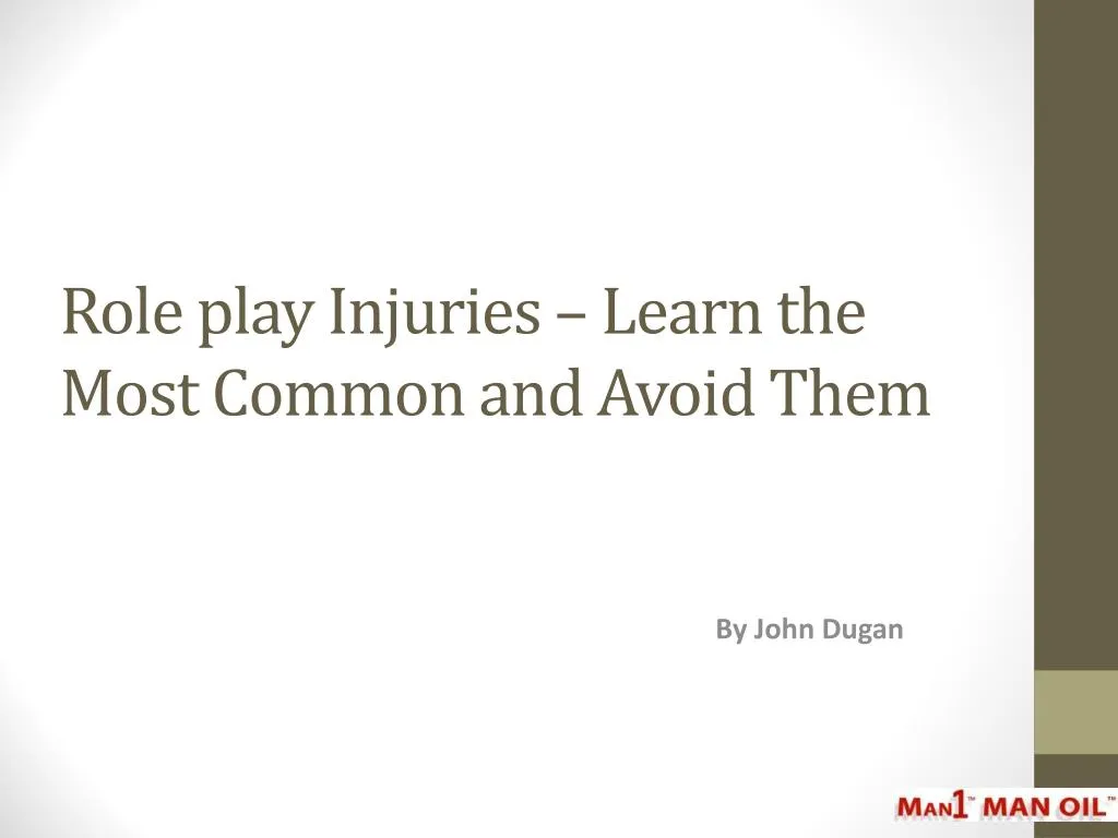 role play injuries learn the most common and avoid them