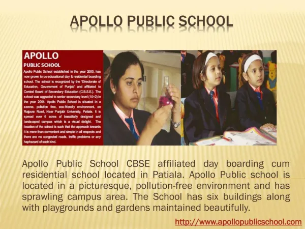 Apollo public school - Best Boarding School of Uttarakhand