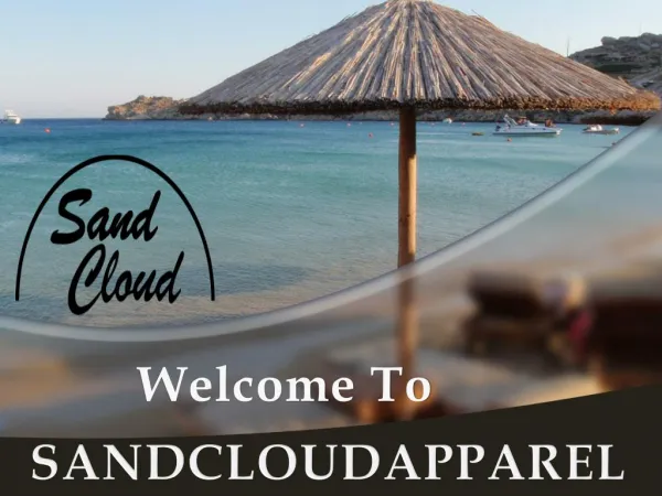 welcome to sandcloudapparel