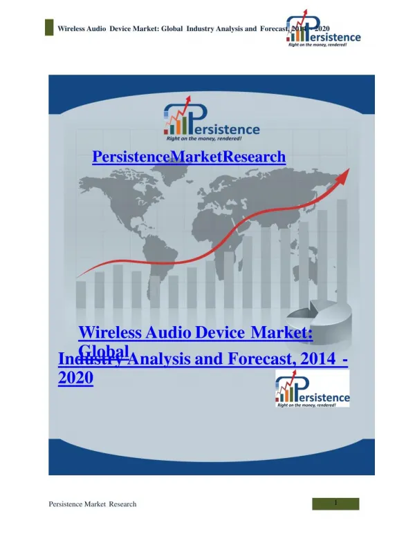 Wireless Audio Device Market: Global Industry Analysis