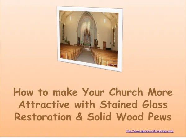 How to make Your Church More Attractive with Stained Glass R