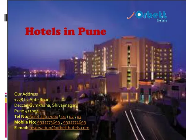 Hotel in Pune