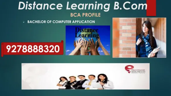 Distance Learning Education b.com in Delhi -NCR