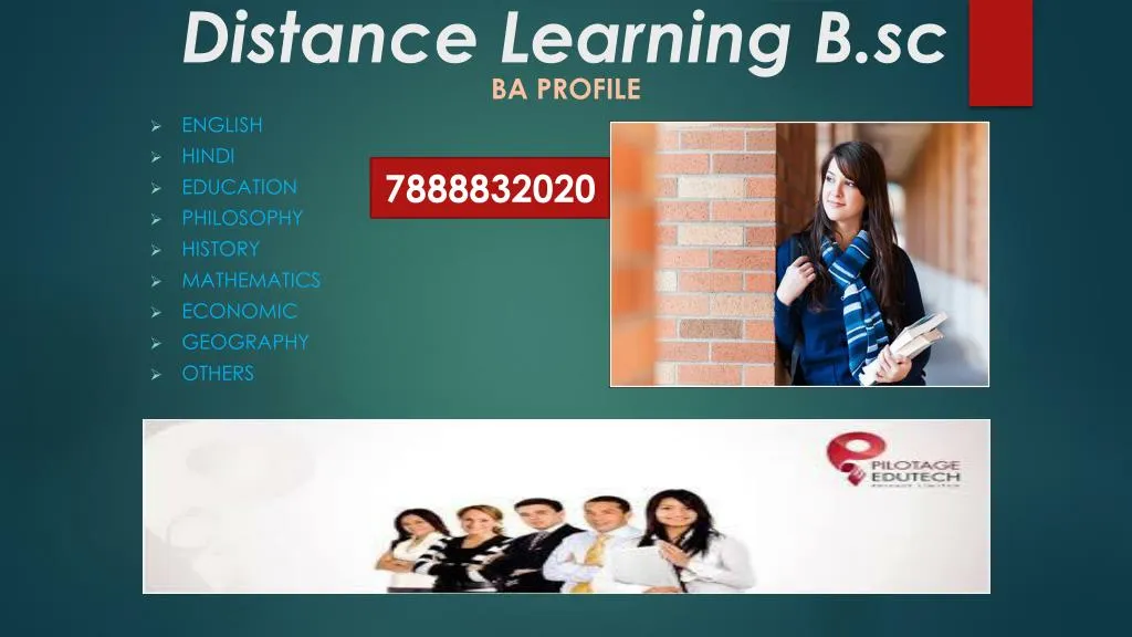 distance learning b sc