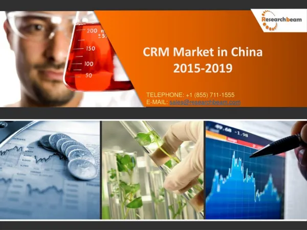 Growth Prospects of the CRM Market in China 2015-2019