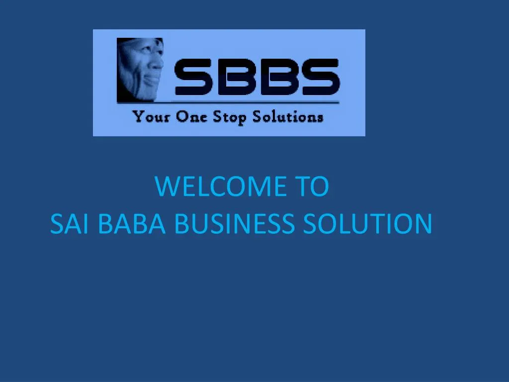 welcome to sai baba business solution