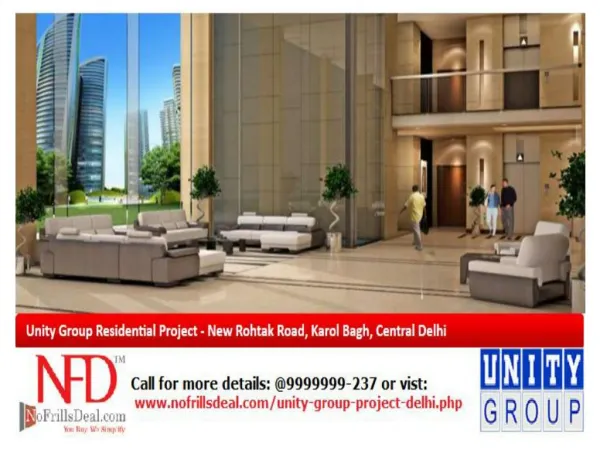 Unity Group project – a 40 acre mega residential project in