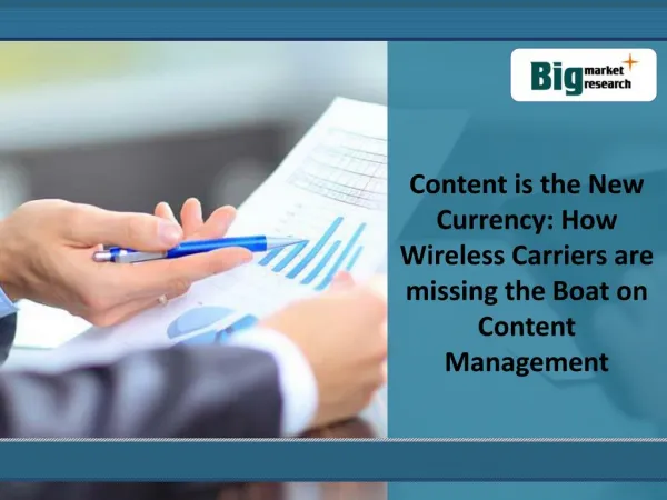 Content is the New Currency: How Wireless Carriers are mis