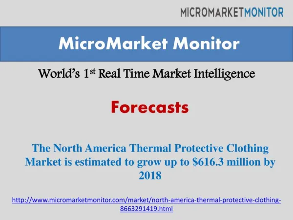 The North America Thermal Protective Clothing Market