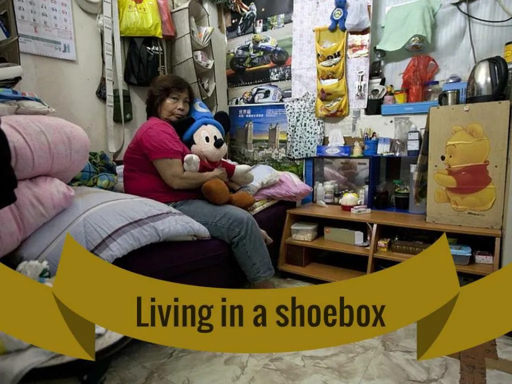 living in a shoebox