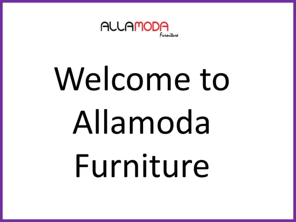 Buy Furniture Products Online - Allamodafurniture