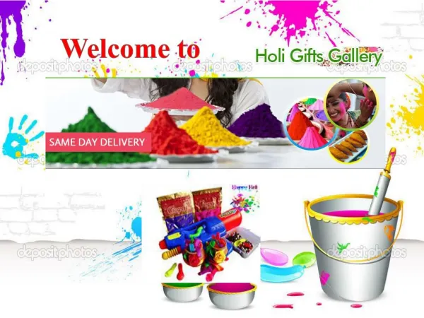 Send Holi Gifts