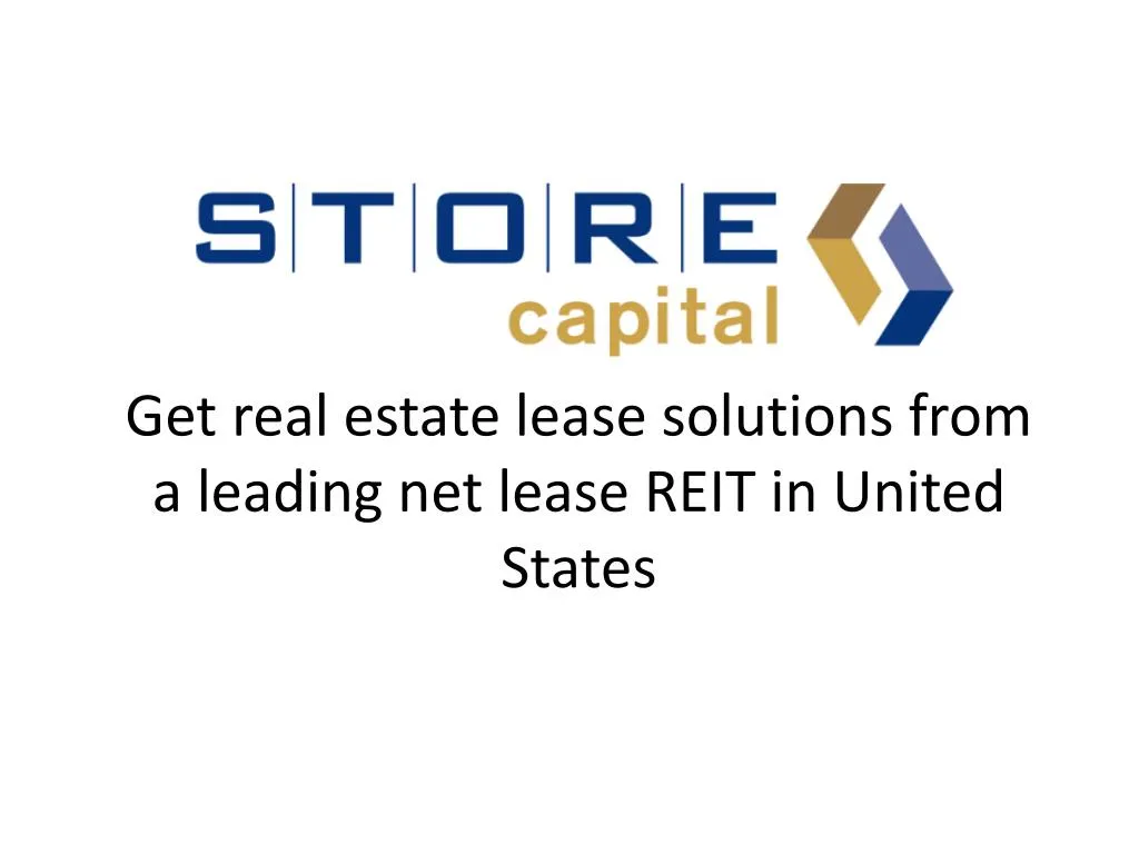get real estate lease solutions from a leading net lease reit in united states