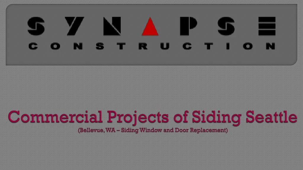 commercial projects of siding seattle bellevue wa siding window and door replacement