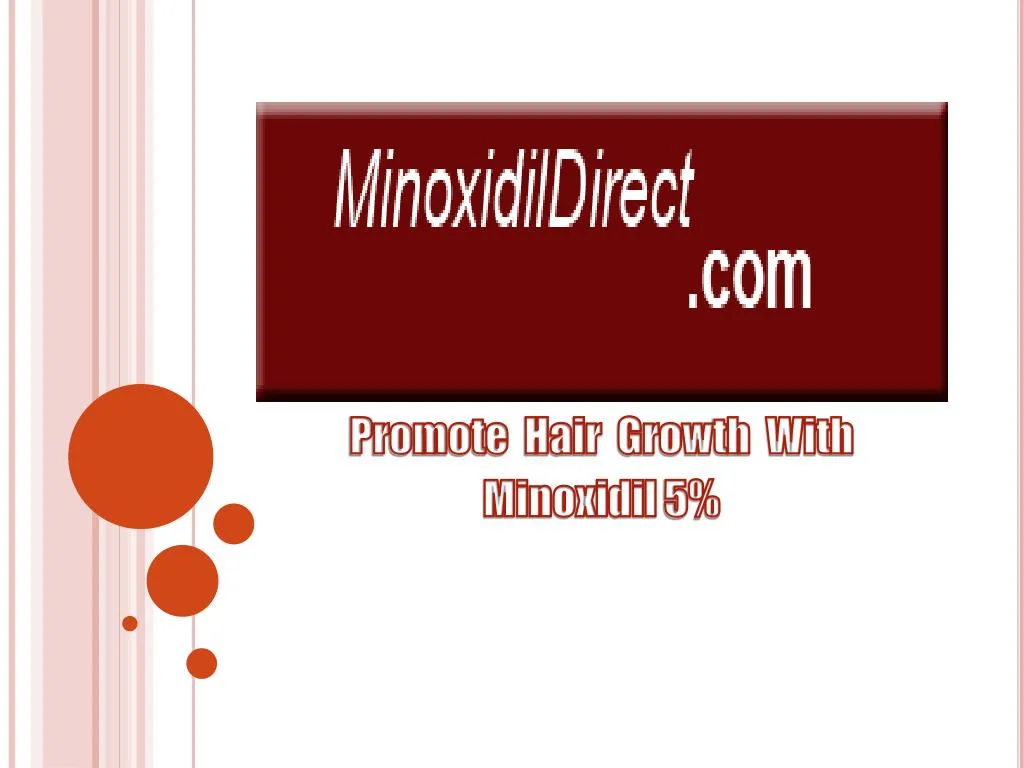 promote hair growth with minoxidil 5
