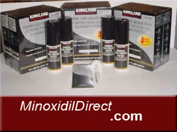 Minoxidil Foam