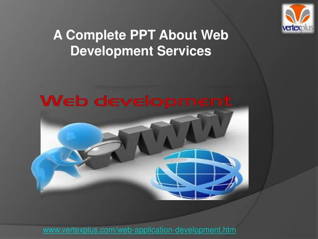 a complete ppt about web development services